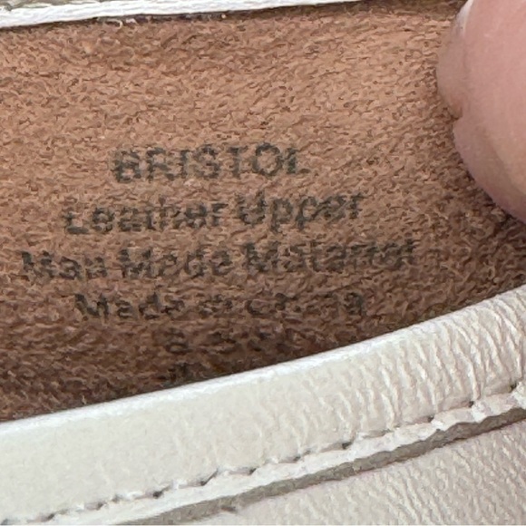 Aerosoles NWOT Bristol Ballet Flats buttery soft cream genuine leather SZ8.5 - Picture 8 of 8